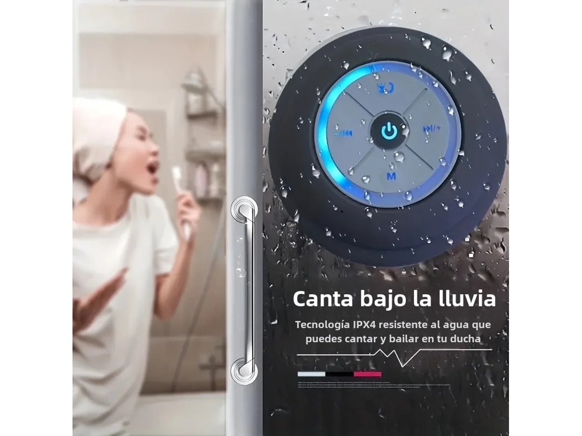 Mini Alto falante Bluetooth para Banheiro MDUG
