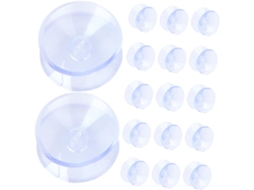Artibetter 20 Unidades De Ventosas Dupla Face Pvc Para Móveis, Para Superfícies De Vidro E Mesas, Fáceis De Limpar E