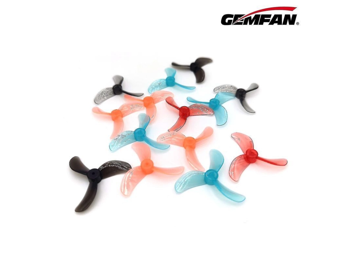 2026 16 Piezas de Hélices Gemfan 1608 de 40 Mm, 3 Palas, Pc, 1 Mm Y 1,5 Mm para Drones Micro Whoop Fpv Racing Freestyle Tinywhoop Diy. (8 Pares)