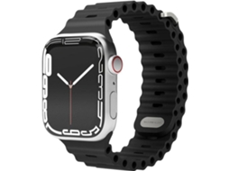 Bracelete VONMÄHLEN Wave 42-49 mm (Preto)