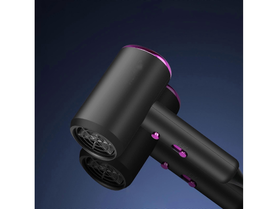 Secador De Cabelo Leve Para Viagem, Para Cabelos Normais E Cacheados, Inclui Modelador De Cachos E Inversor Inteligente De Alta Potência. Ly Ebike
