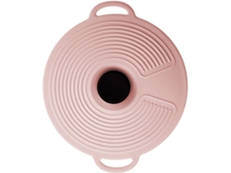 Tampa Pequena Do Potenciômetro Selo Silicone Rosa Nórdico, Capa Segura Da Preservação Alimento Micro-ondas Para O Armazenamento Cozinha