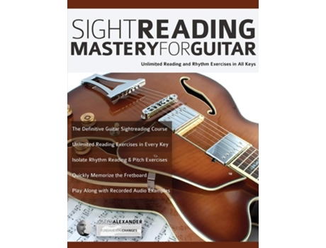 Livro Sight Reading Mastery For Guitar De Mr Joseph Alexander (inglês)