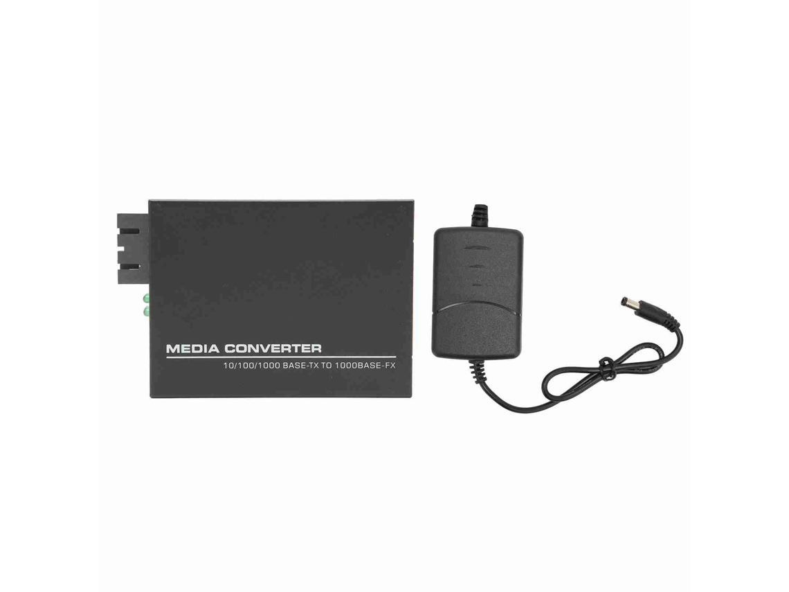 Conversor De Mídia Ethernet Gigabit (conversão De Fibra Sc Dual De Modo Único 1000base-fx)