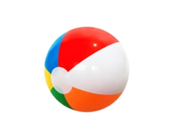 Bola De Praia Inflável Infantil De Pvc Multicolorido Brincadeira Na Água Brinquedo Para Crianças