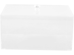 Porta-lenços Transparente, Caixa Organizadora De Papel.