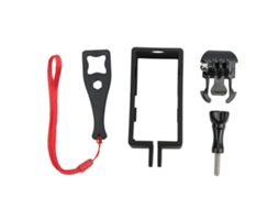 Camera Protective Frame Dustproof Drop Resistance Camera Frame With 1/4 Inch Screw Hole For Action 2 LAXISCREED