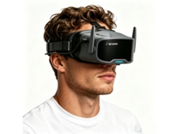 Cinza Escuro Óculos Fpv Hd Betafpv Vr04 4.5" 1920*1080 Baixa Latência Compatível com Unidade Aérea P1 e Kit Aquila 20 Hd Fpv MDUG