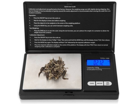 Balança de Cozinha Digital cozinha  100g/0.01g LCD