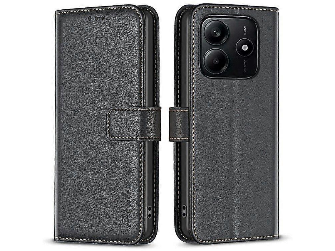 Capa Fólio Para Xiaomi Xiaomi Redmi Note 14 4g Veanxin Pele
