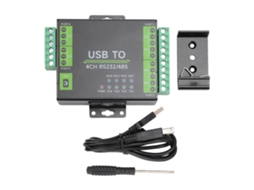 Conversor Usb Para Rs485 422 Industrial Isolado Compatível Com Windows 11 10 8 7 Linux Os X Android