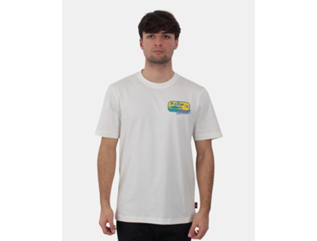 T-shirt De Homem Red Sox Appeal Mod Sardines Panna Poliéster Branco (s)