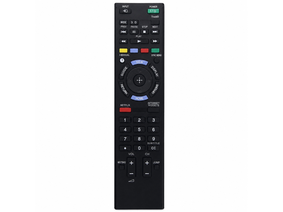 Comando À Distância Para Tv Compatível Com Sony Rm-yd073 Com Teclado Numérico