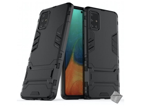 Capa Para Samsung Htdmobiles Vidro Temperado Anti-choque Rígida Preto