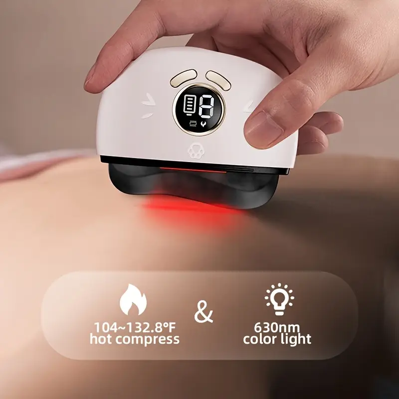 Máquina De Raspagem Elétrica, Massageador Corporal Para Rosto E Pescoço, Amento De Beleza Para Raspagem De Corpo Inteiro*