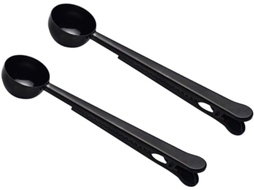 Porta-colher De Café, Concha 2 Em 1 Aço Inoxidável, Com Suporte Para Saco Café.