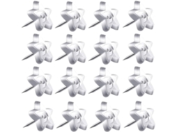 50-alfinetes Transparentes Em Formato De Estrela