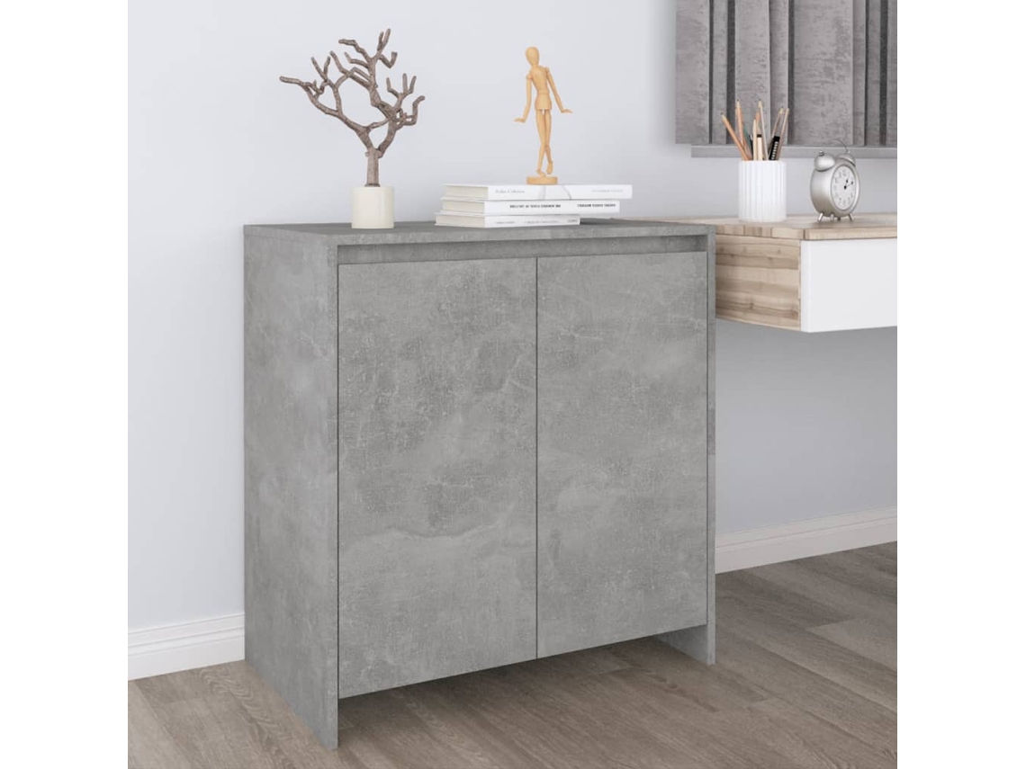 Aparador 70x41x75 cm Madera Procesada Cemento Gris