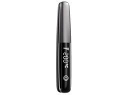 Modelador E Prancha De Cabelo Sem Fios Recarregável Com Ecrã Táctil (22 X 3,7 Cm)