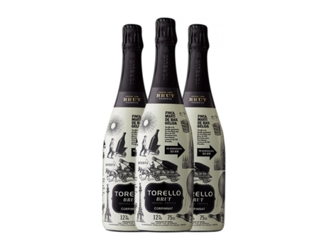 Espumante TORELLÓ Special Edition Brut Corpinnat (0.75 L - 3 Unidades)