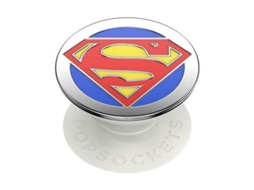 Suporte Pop Grip Smartphones Esmalte Função POPSOCKETS Metal Vermelho