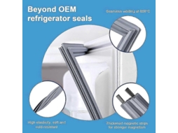 Fita de Vedação Universal para Porta de Refrigerador, Adequada para Diversas Marcas, com Instalação Direta. CHARM
