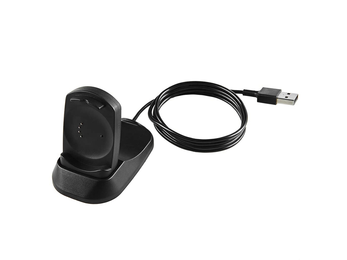 Estojo de transporte USB para Misfit Vapor, compatível com smartwatch, carregador portátil Semi Fio e base de carregamento.
