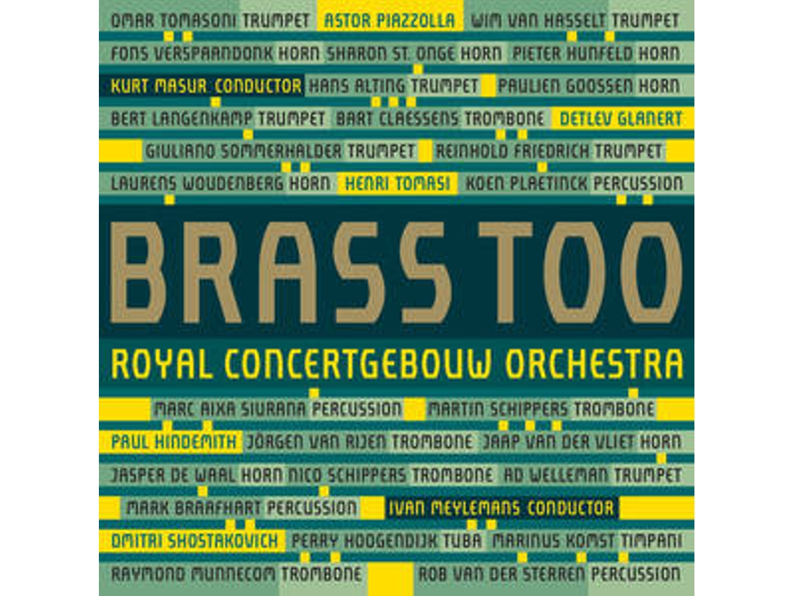 CD Royal Concertgebouw Orchestra - Brass Too