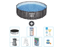 Bestway Piscina Bestway Steel Pro Max Redonda - 427x107 Cm - 8-peças S541