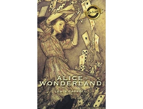 Livro Alice in Wonderland Deluxe Library Edition Illustrated de Lewis Carroll (Inglês)