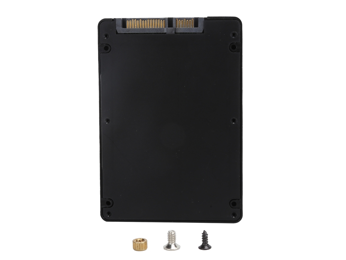 Caixa Adaptadora Msata Para Sata3.0 Ssd De 2,5 Polegadas Acessórios De Computador Preto