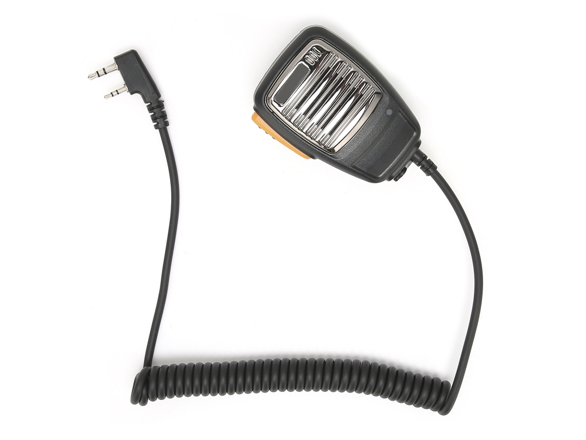 Microfone Com Alto-falante E Luz Para Rádio Baofeng Uv-5r Bf-888s Uv5r Gt-3tp