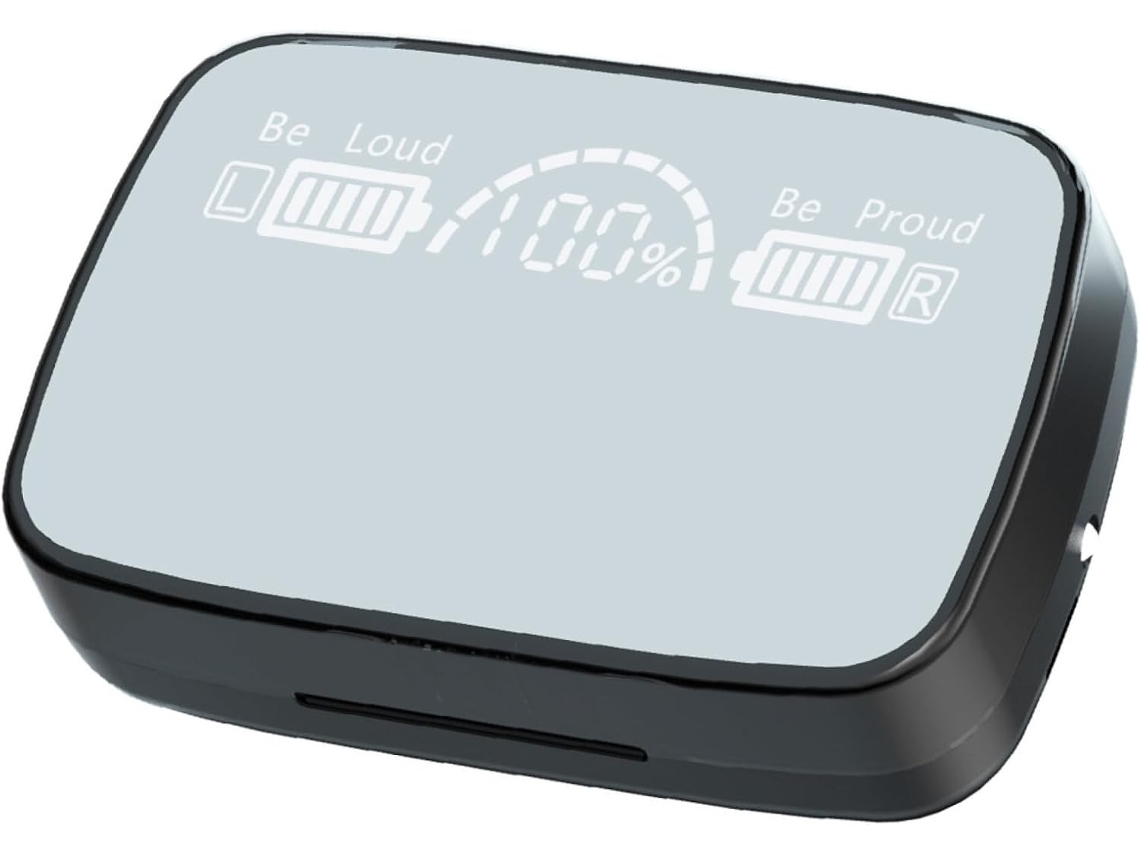 Fones De Ouvido Esportivos Com Microfone, Sem Fio, Estéreo, Estojo