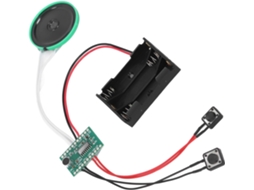 Módulo Genérico Palestra Registrador Vocal Cartes Férias Diy, Alto-falante 40 Mm Uma Surtida Som Claro, 1