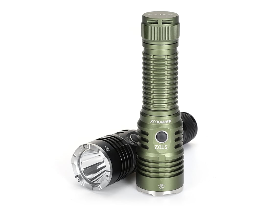 Com Bateria - Preto - Astrolux St02 Sft25r - Lanterna Led Edc Potente De 2000lm E 627 M, Tamanho Mini, Bateria 21700, Opcional, Lanterna Led De Longa