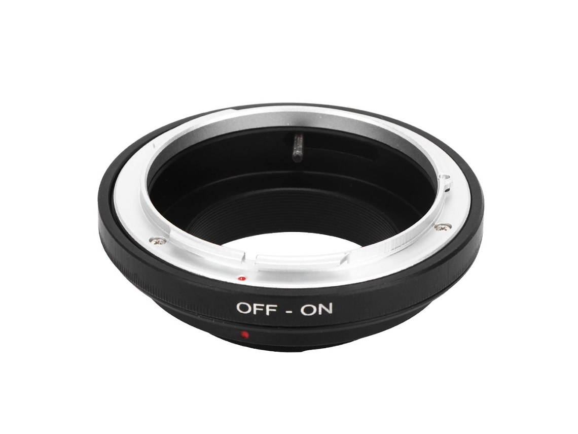 Anel Adaptador De Lente Fd Nx Para Lentes Canon Fd Em Câmeras Samsung Nx De Liga De Alumínio