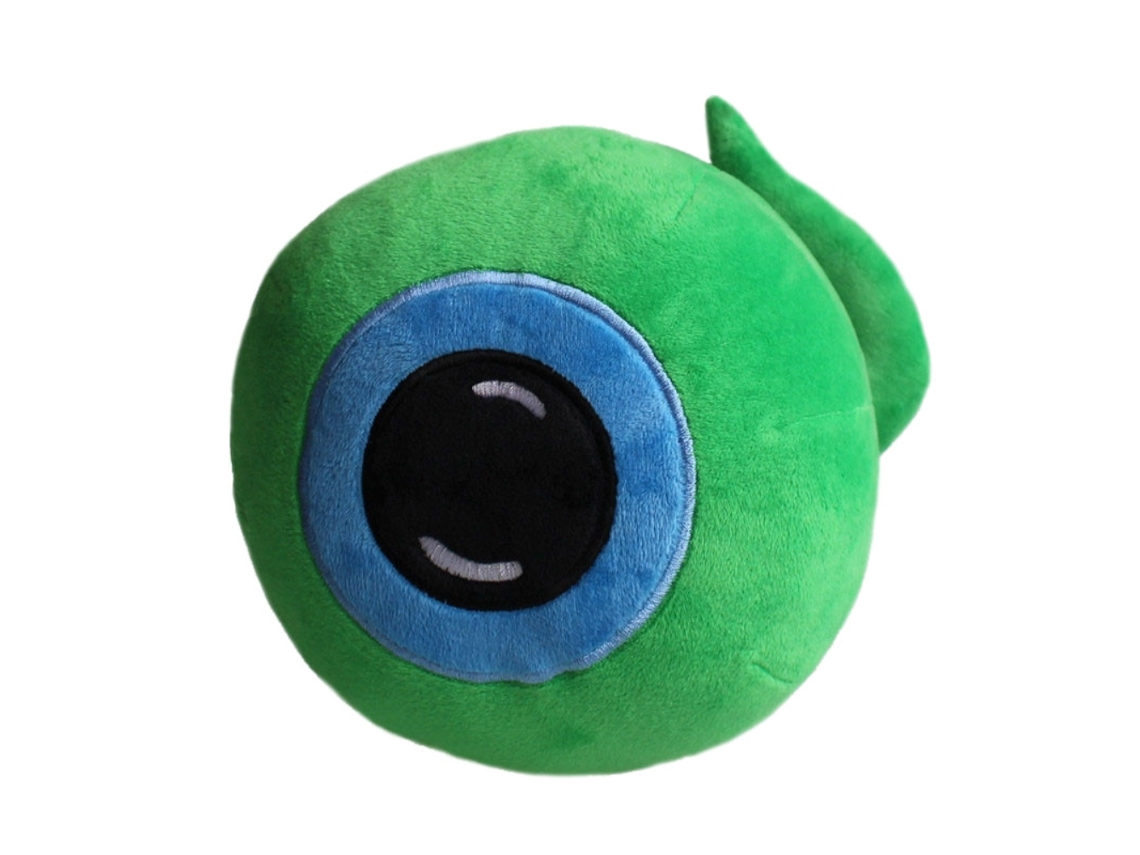 Primerox brinquedo de Pelúcia Olho 22cm Travesseiro Decoração Macio Verde Algodão Presente