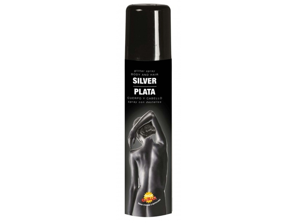 Spray de maquiagem preto corpo e cabelo 75 ml GENÉRICO