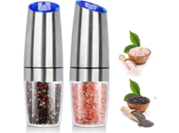 Moedor Automático de Pimenta e Sal GOKOCO com carregamento USB