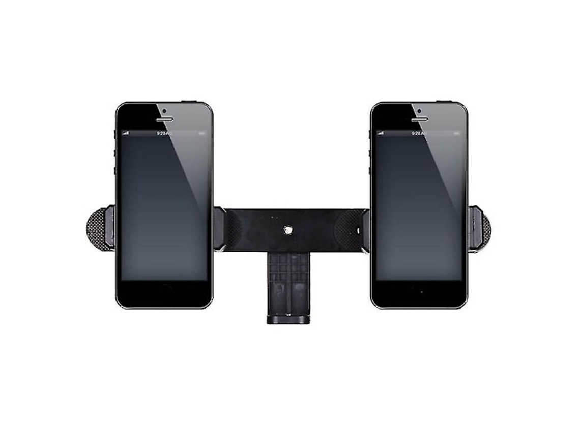 Suporte Duplo Para Celular Para Selfie Com Tripé, Ideal Para Influenciadores E Celebridades Da Internet.