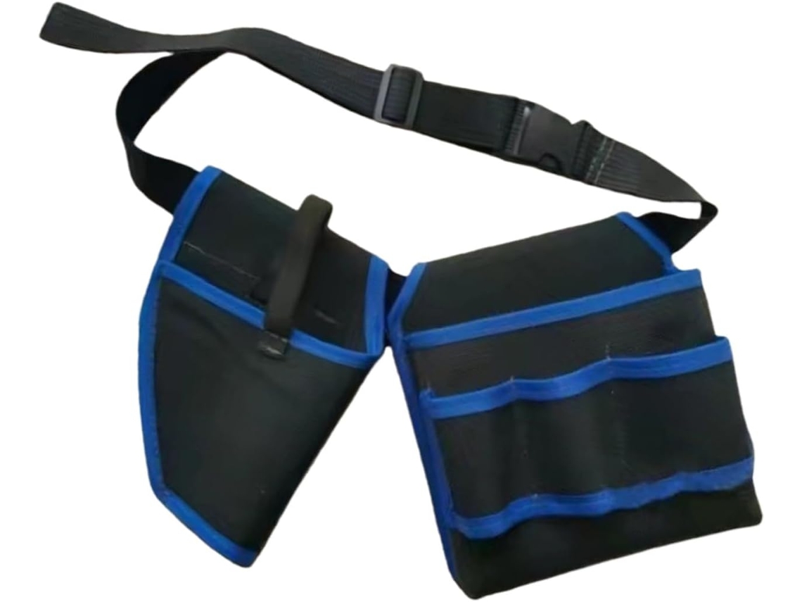 Cinto utilitário giratório com bolsas de acesso rápido, ergonômico, portátil, tipo pochete, bolsa para ferramentas