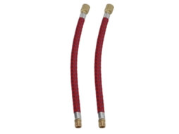 2pcs Mangueira Extensora Para Bomba De Bicicleta 16.6cm Com Design De Dobro Válvula Em Nylon E Cobre