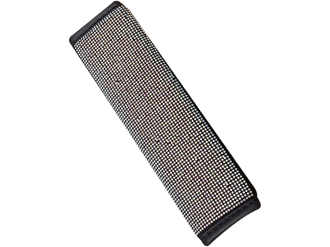 Capa De Freio De Mão Removível Em Flanela Com Strass.