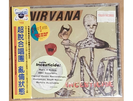 CD Nirvana Incesticide
