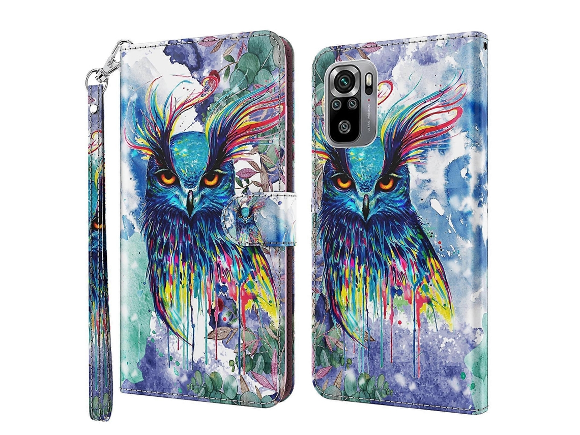 Capa Para Celular Xiaomi Poco M5s/redmi Note 10/note 10s Com Estampa 3d Em Tpu + Pu