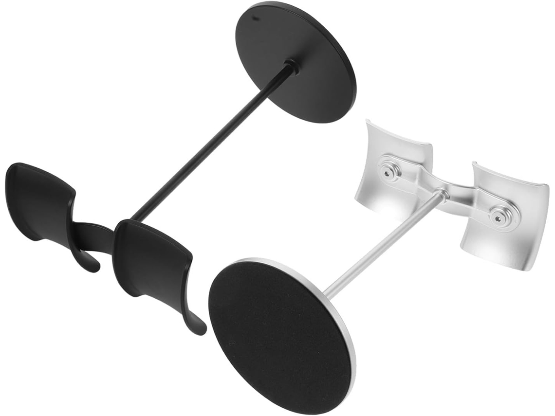 Suporte Para Fones De Ouvido Pretyzoom De 2 Peças, Em Plástico Resistente, Prático Para Guardar Fones No Quarto