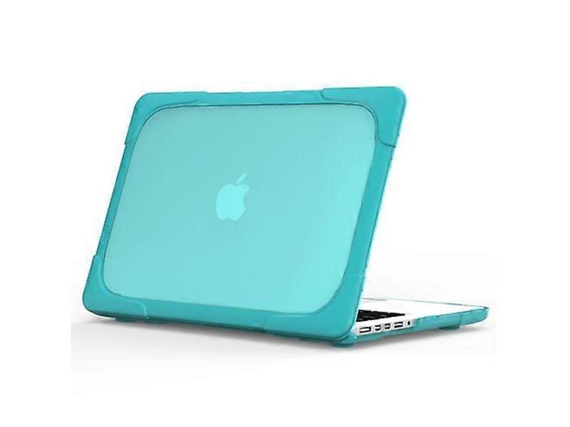 Capa Protetora Para Laptop De Tpu Pc Bicolor Para Macbook Air 13,3 Polegadas A1932 (azul Celeste) Aquaforge (2018)