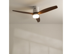 Create - Wind Calm - Ventilador De Teto Silencioso De 40 W Com Pás Técnicas Em Abs De Vários Tamanhos