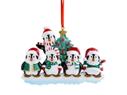 Laxiscreed Pendente De Natal Com Pinguim Para Decoração De Casa, Estilo 4, Pack De 1