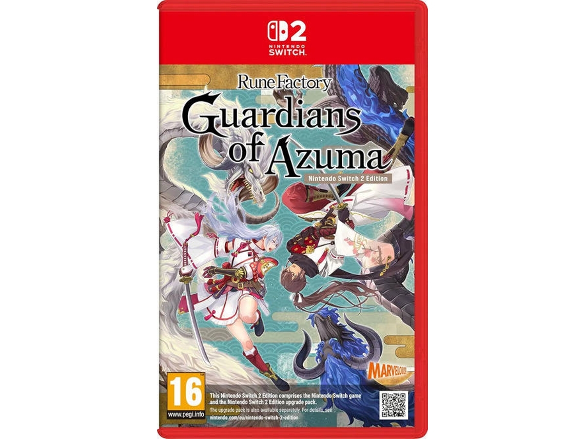 Jogo Nintendo Switch 2 Rune Factory: Guardians Of Azuma (Outlet Caixa Aberta)